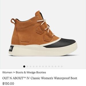 Sorel Out N About IV Classic Women's Boot in Brown and Black